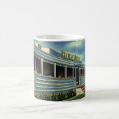 Mug Restaurant Rétro Vintage 50s Pelican Diner Classiq (Centre)