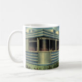 Mug Restaurant Rétro Vintage 50s Pelican Diner Classiq (Gauche)