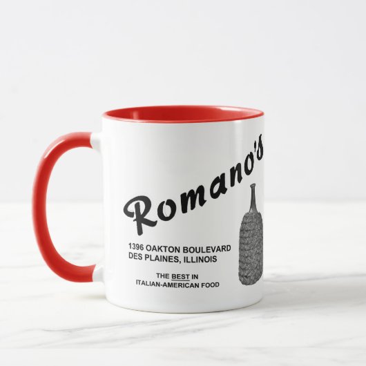 Mug Restaurant Romano's, Des Plaines, IL (Gauche)