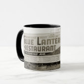 MUG RESTAURANT SCRANTON PENNSYLVANIA BLUE LANTERN (Devant gauche)
