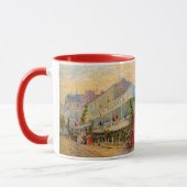 Mug Restaurant Sirene, Asnières par Vincent van Gogh (Gauche)