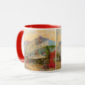 Mug Restaurant Sirene, Asnières par Vincent van Gogh (Devant gauche)