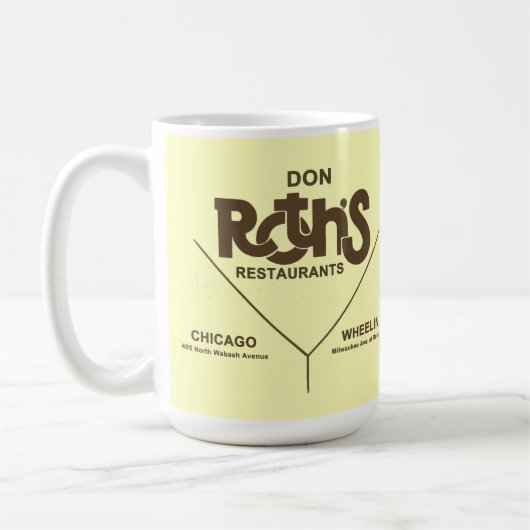 Mug Restaurants Don Roth, Chicago, Wheeling, IL (Gauche)