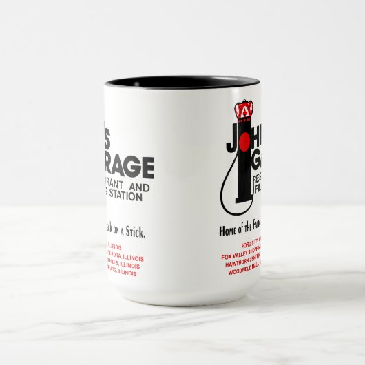 Mug Restaurants John's Garage en Illinois (Centre)