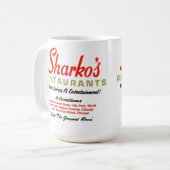 Mug Restaurants Sharko, 3 Lieux, Illinois (Devant gauche)