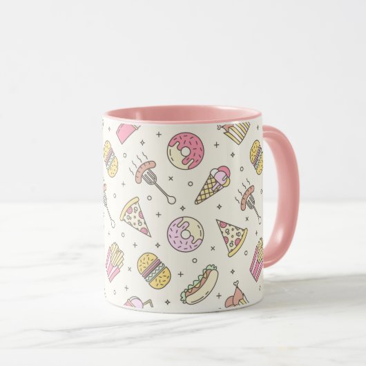 Mug Restauration rapide (Devant droit)