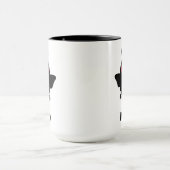 Mug Reste Bizarre Mignon Cryptide Mothman Créature Lég (Centre)