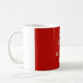 Mug Reste calme, c'est juste un bébé royal. (Gauche)