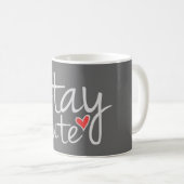 Mug Reste mignonne Mug, gris (Devant droit)