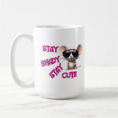 Mug Reste Ombragée, Reste mignonne souris (Gauche)