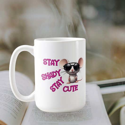 Mug Reste Ombragée, Reste mignonne souris