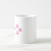Mug Reste Pawsitif Mec – Citation Empreinte de Patte M (Centre)