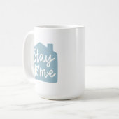 Mug Rester à la maison (Devant gauche)