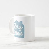 Mug Rester à la maison (Devant gauche)