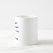 Mug rester à la maison papa, génial (Centre)