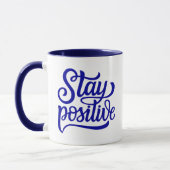Mug Rester bleu positif (Gauche)
