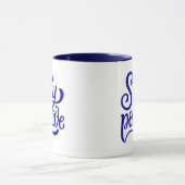 Mug Rester bleu positif (Centre)