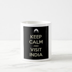 Mug rester calme visiter l'inde