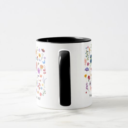 Mug rester fleur sauvage enfant (Poignée)