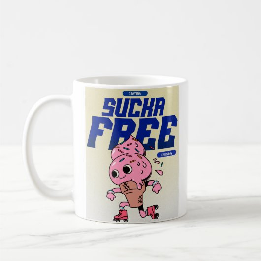 Mug Rester Libre De Sucka (Gauche)