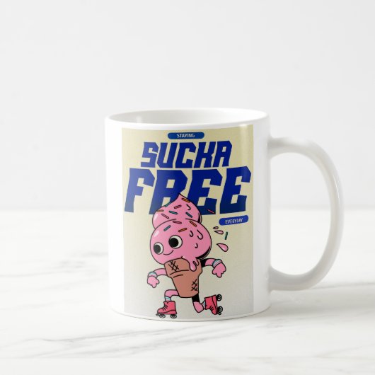 Mug Rester Libre De Sucka (Droite)