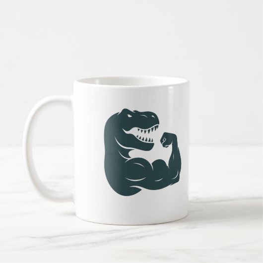 Mug Rester Strongasaurus (Gauche)