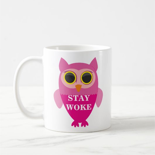 MUG RESTER WOKE OWL (Gauche)