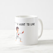 Mug | Restez à distance (Devant droit)