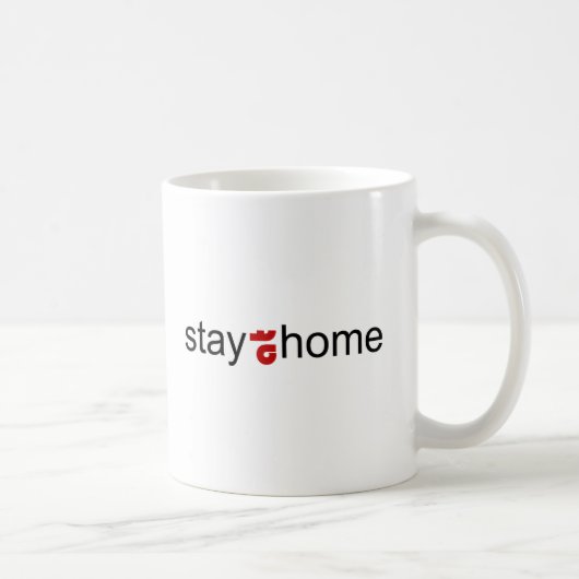 Mug Restez à la maison (Droite)