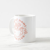 Mug Restez à la maison mère club SAHM tradwoman (Devant gauche)