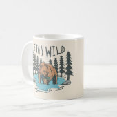 Mug Restez à l'abri (Devant gauche)
