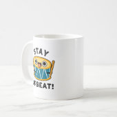 Mug Restez À L'Écart Positif Optimale (Devant gauche)