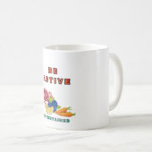 Mug "Restez actif et dynamique grâce à notre design dy (Devant droit)