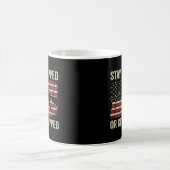 Mug Restez Attaché Ou Restez Clappé - Ar15 Usa Flag Pr (Centre)