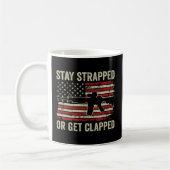 Mug Restez Attaché Ou Restez Clappé - Ar15 Usa Flag Pr (Gauche)