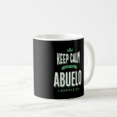 Mug Restez au calme Abuelo (Devant droit)
