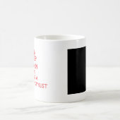 Mug Restez au calme et aimez la mode (Centre)