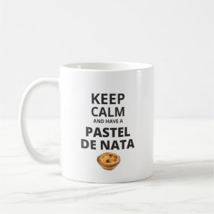 Mug Restez au calme et prenez un Pastel de Nata