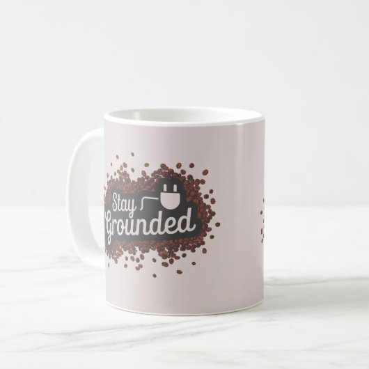 Mug Restez au sol (Devant gauche)