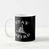 Mug Restez bizarre Skeleton gothique Main Shaka (Gauche)