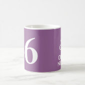 Mug Restez calme c'est seulement un numéro 46ème Anniv (Centre)