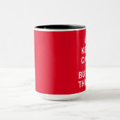 Mug Restez Calme Et Achetez À La Plongée (Centre)