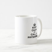 Mug Restez calme et appelez un médecin (Devant droit)