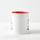 Mug Restez calme et appelez une sage-femme (Centre)