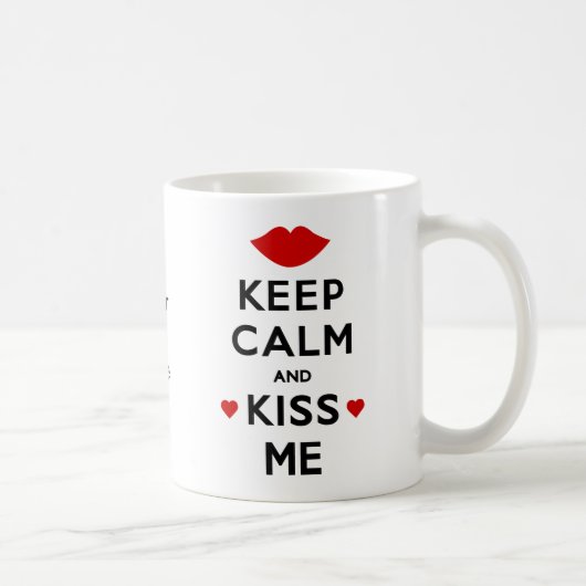 Mug Restez calme et baisez-moi (Droite)