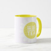 Mug Restez Calme Et Buvez Du Thé (Devant droit)