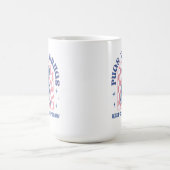 Mug Restez calme et Carlin sur les Carlins rétro et no (Centre)