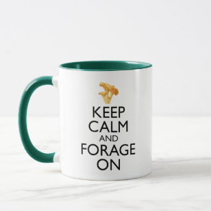 Mug Restez Calme Et Entraînez-Vous - Champignon Chante