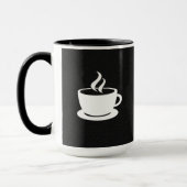 Mug Restez calme et faites du café (Gauche)
