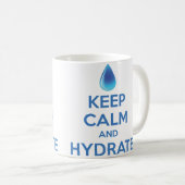 Mug Restez Calme Et Hydrate (Devant droit)